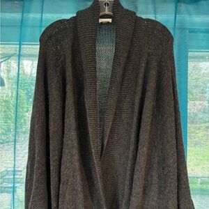 Cozy Garnet Hill Alpaca Batwing Cardigan Sweater